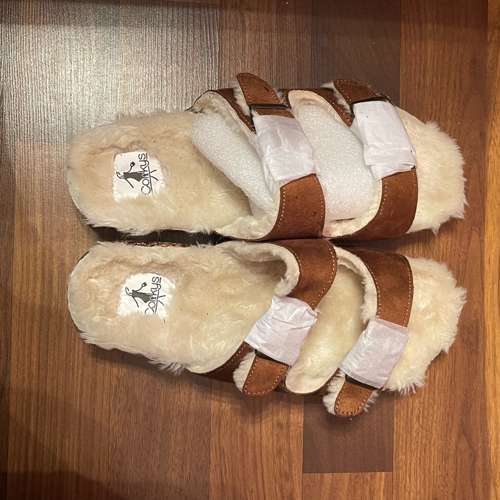Corky’s Laud back sandals.